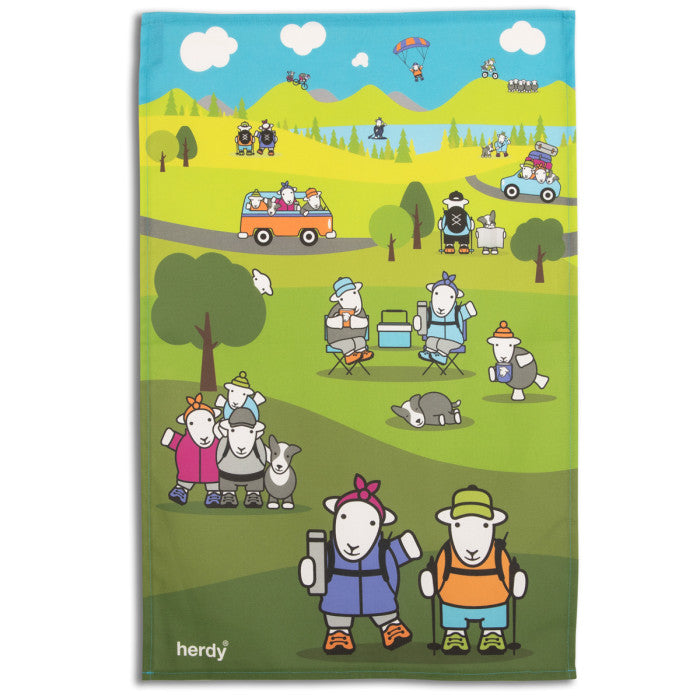 Herdy Tea Towel