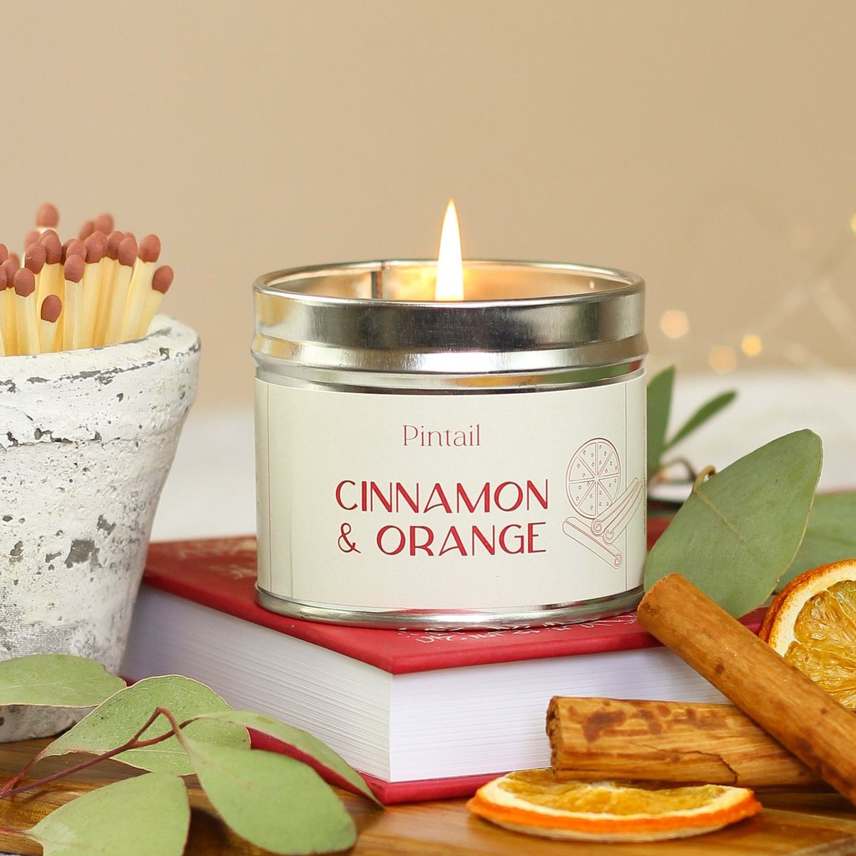 Pintail - Medium Tin Candle