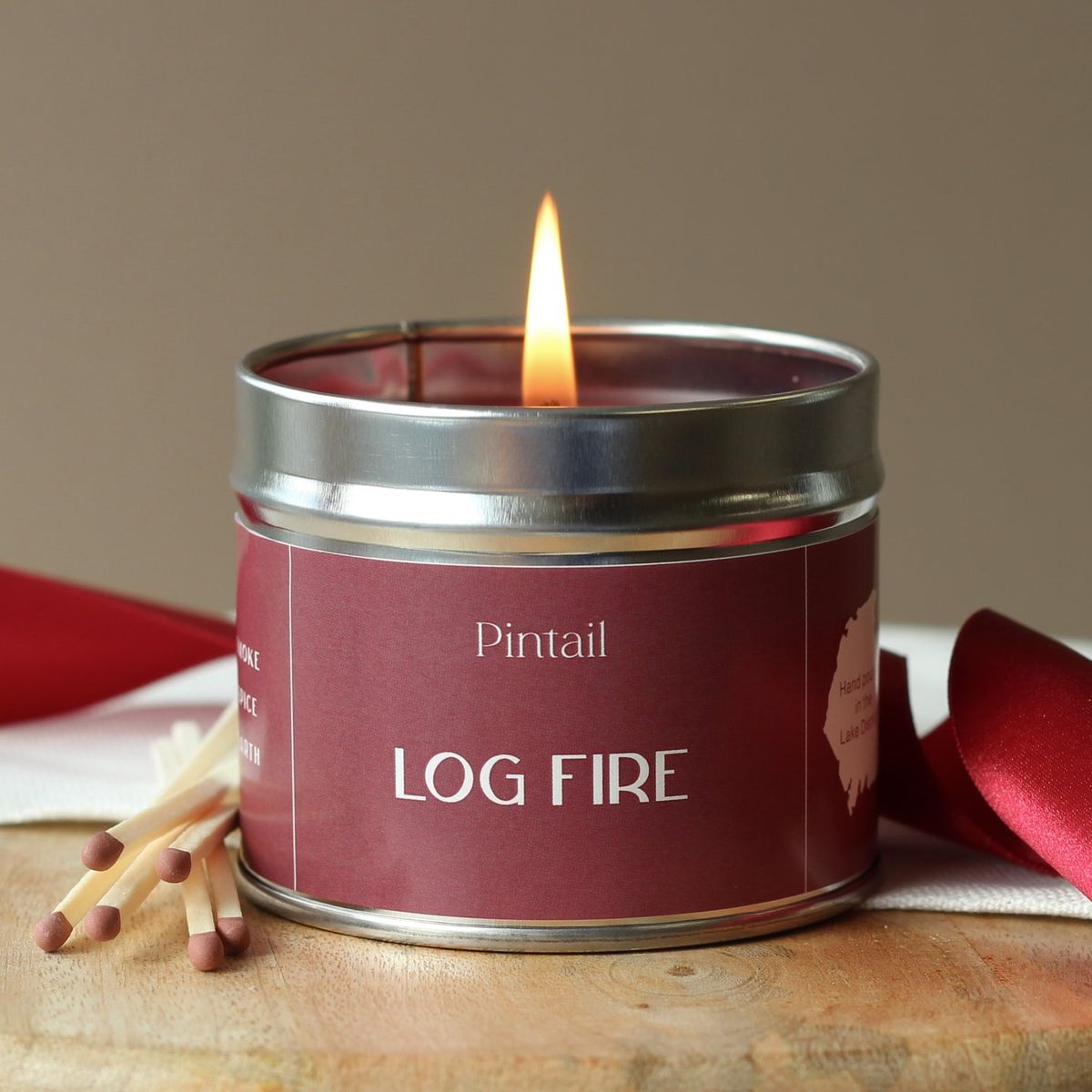Pintail - Medium Tin Candle