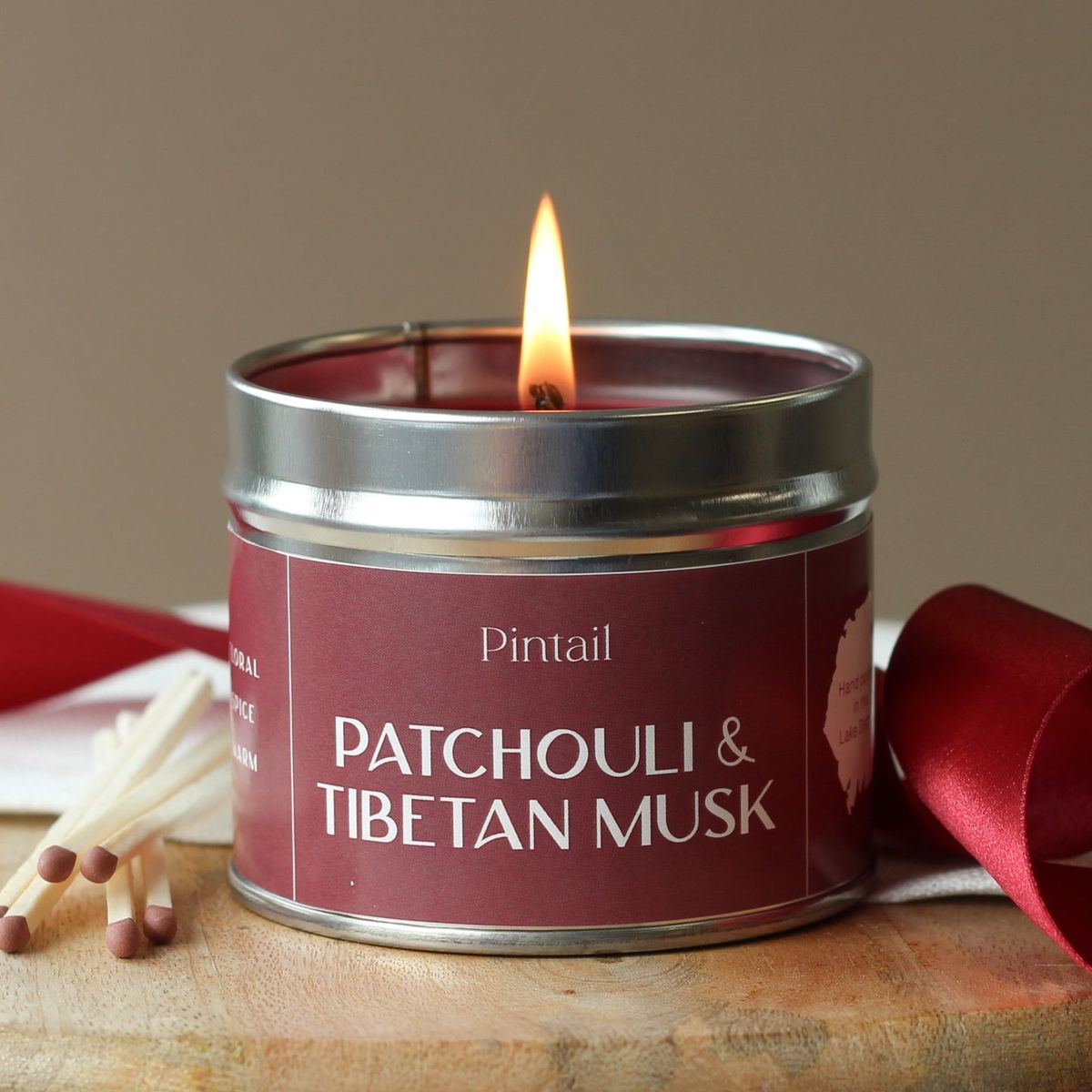 Pintail - Medium Tin Candle