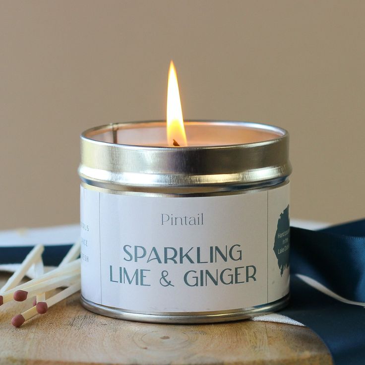Pintail - Medium Tin Candle