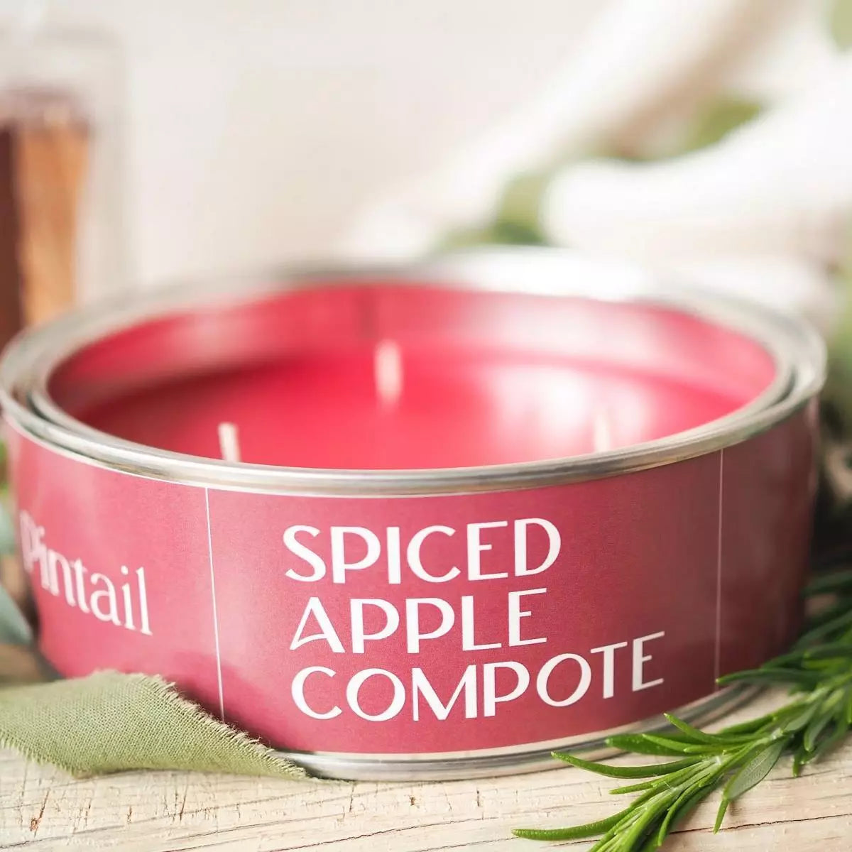 Pintail - Large Tin Candle
