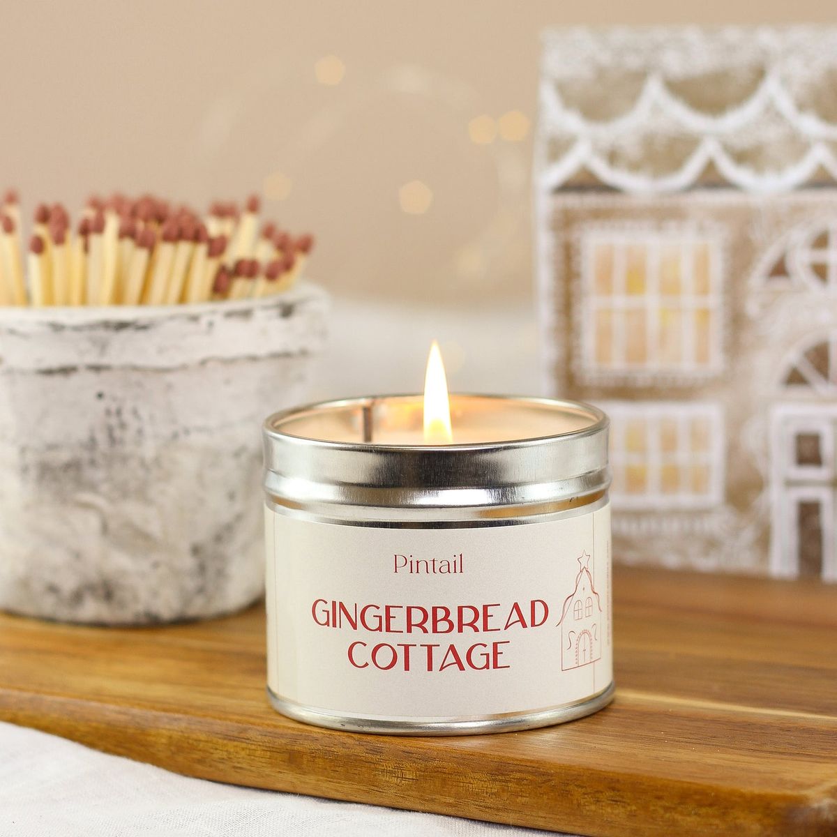 Pintail - Medium Tin Candle