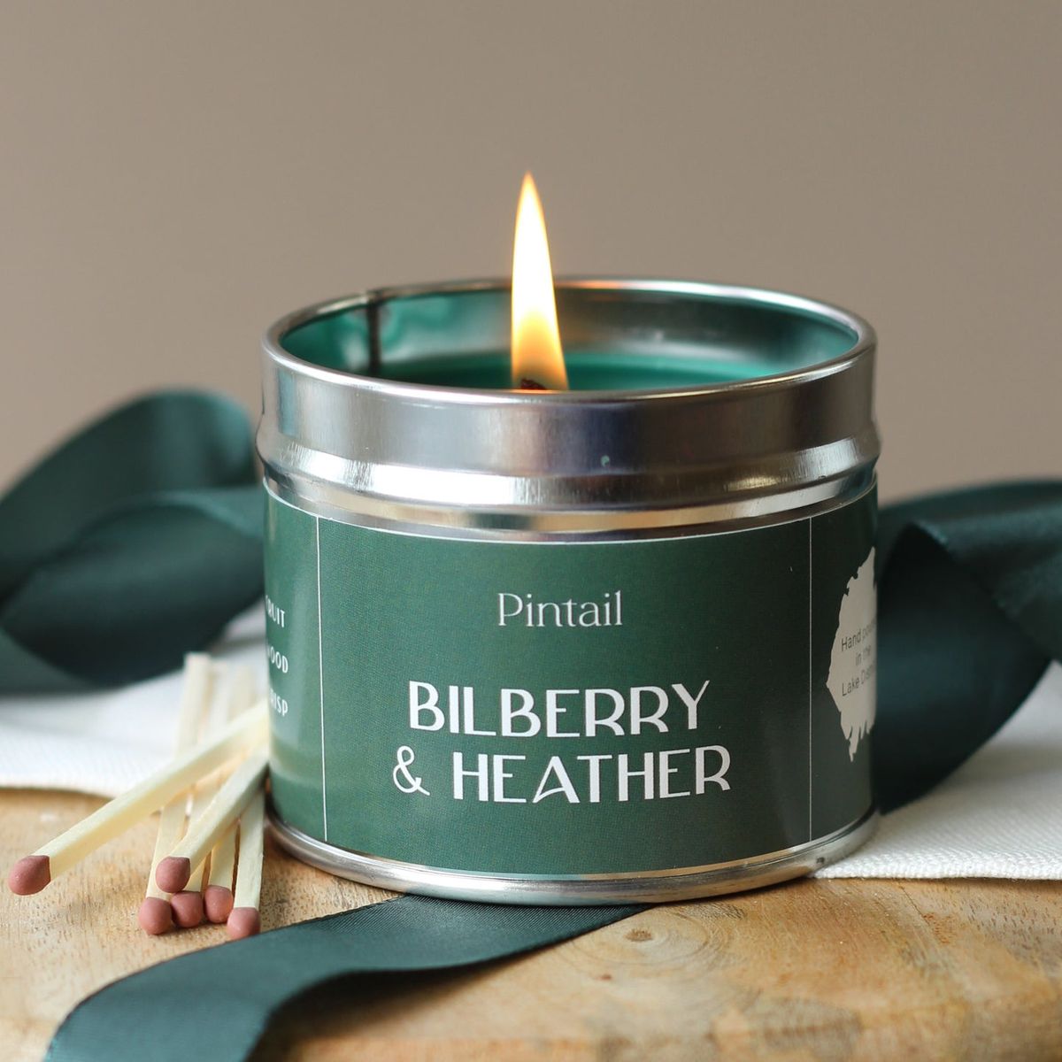 Pintail - Medium Tin Candle