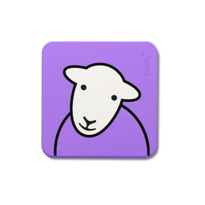 Herdy Hello PVC Coasters