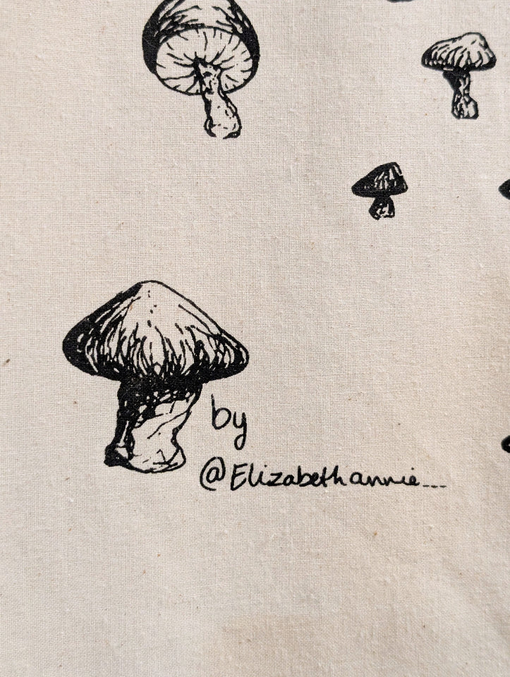 Annie - Mushroom Tote Bag