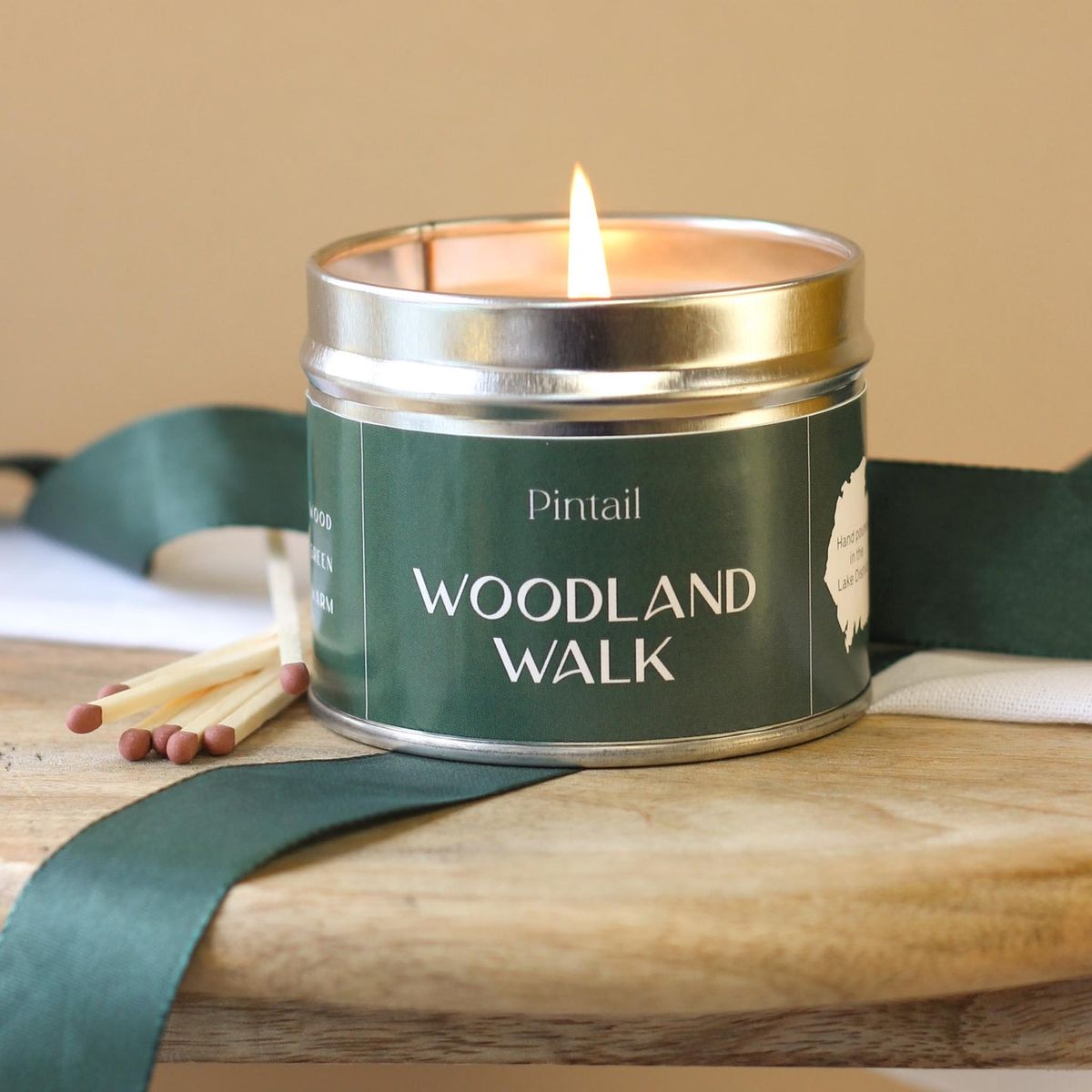 Pintail - Medium Tin Candle
