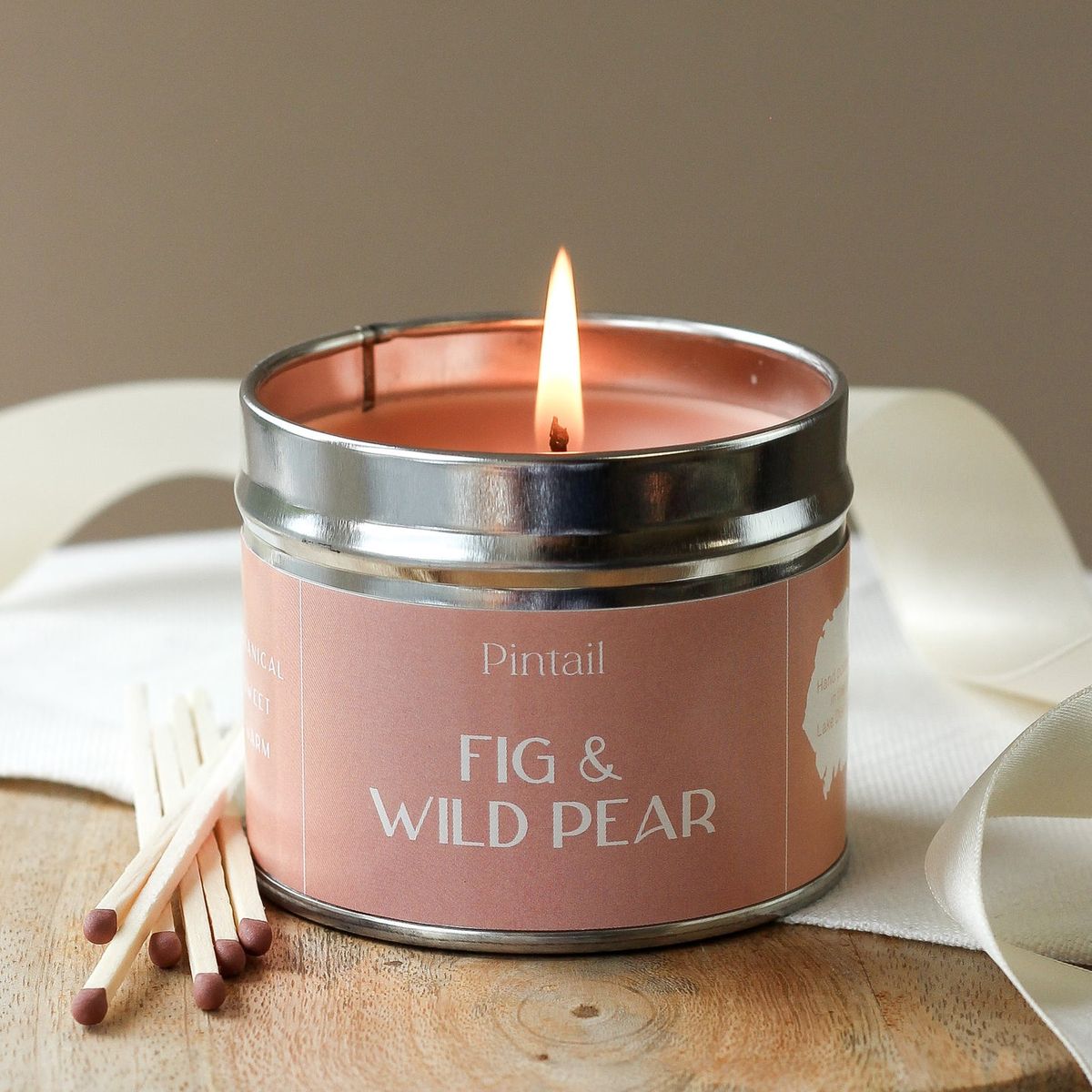 Pintail - Medium Tin Candle