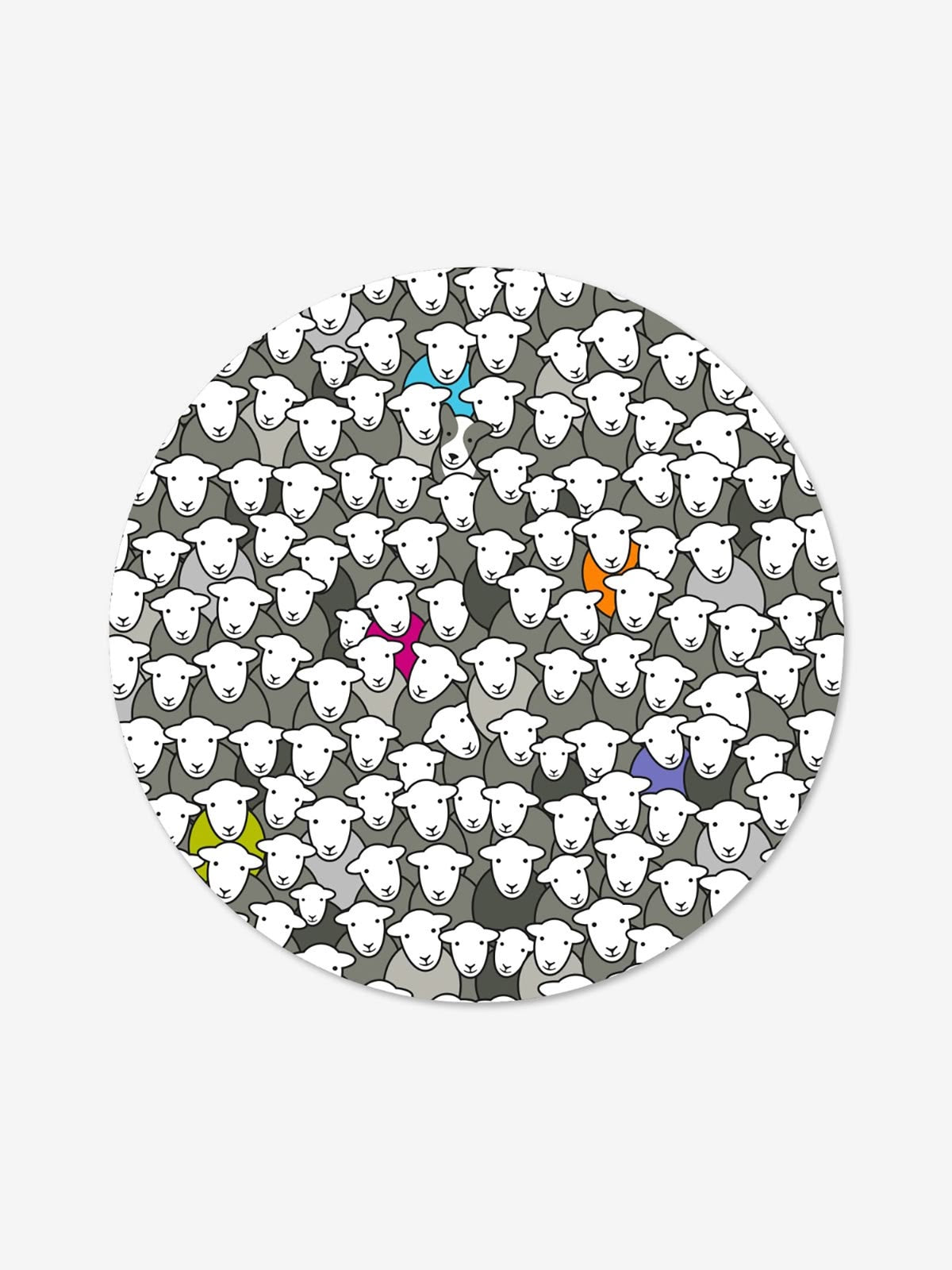 Flock Tablemat (set of 4)