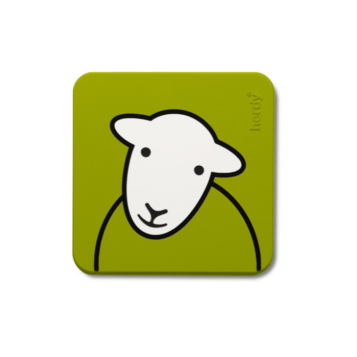 Herdy Hello PVC Coasters