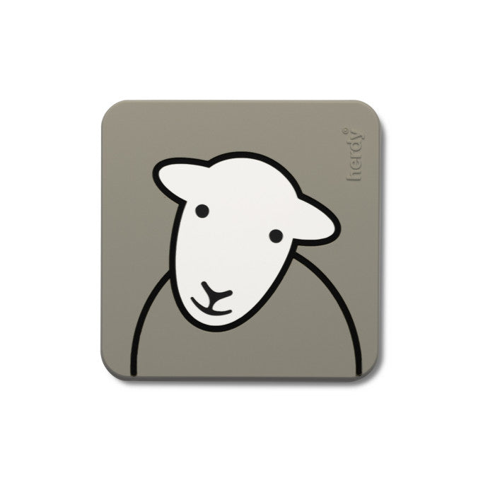 Herdy Hello PVC Coasters