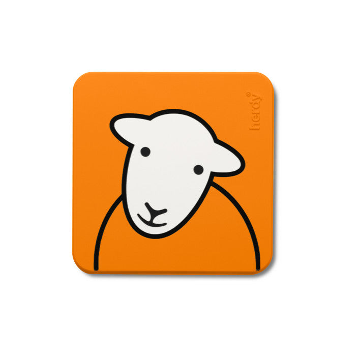 Herdy Hello PVC Coasters